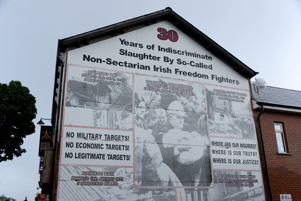 Shankill Road -30 Years of Indiscriminate Slaughter by so-called non-sectarian Irish Freedom Fighters