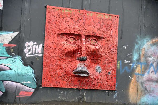 Art on the West Belfast Peace Wall, Cupar Way