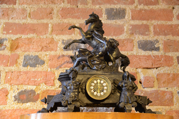 Mantle Clock with a rearing horse, Mir Castle