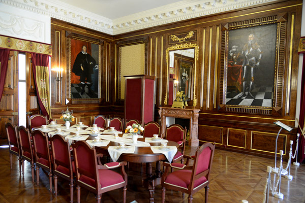 Small Dining Room, Nesvizh Castle, Belarus