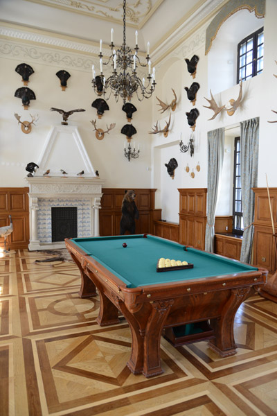 Billiard Table, Trophy Hall, Nesvizh Castle