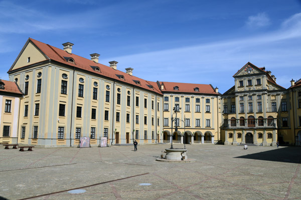 Courtyard of Nesvizh Castle, Belarus