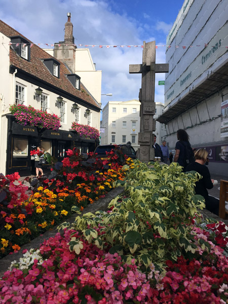 La Croix de la Reine, King and Broad Streets, St. Helier