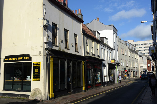 Big Maggy's Bike Shop, Burrard Street, St. Helier, Jersey