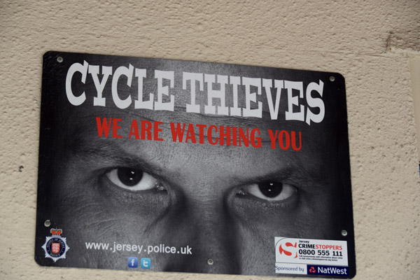 Cycle Thieves - We Are Watching You, Jersey Police