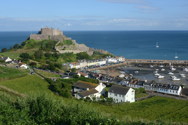 Mont Orgueil Castle and Gorey, Jersey