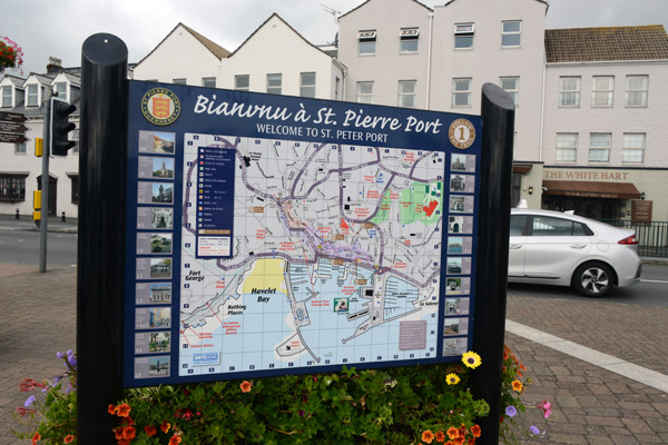 Bianvnu à St. Pierre Port, St. Peter Port map