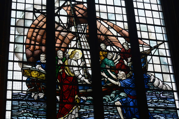 Stained Glass - Town Church, St. Peter Port, Guernsey
