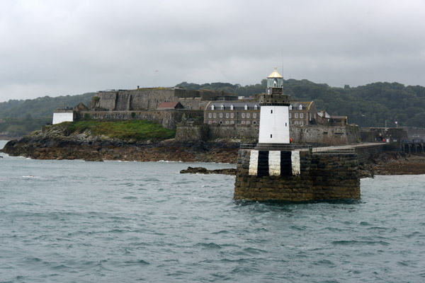 Castle Pier Lighthouse, St. Peter Port, Guernsey