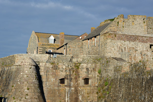 North side of Castle Cornet from the Drawbridge