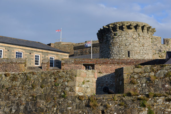 One of the old towers, Castle Cornet