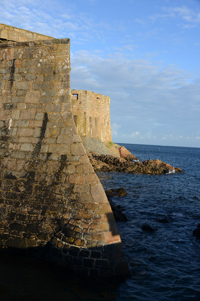 Sharp corner of the Town Bastion, Castle Cornet