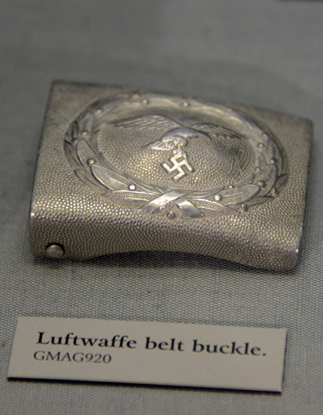 Luftwaffe Belt Buckle, Castle Cornet Museum