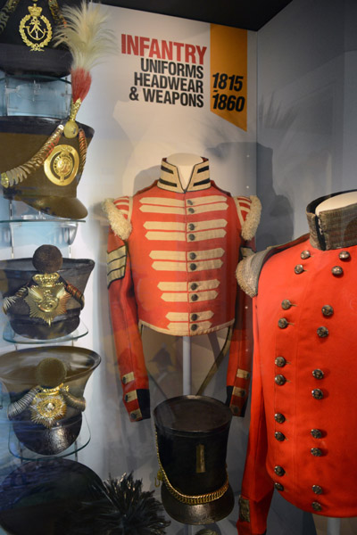 Infantry Uniforms and Headwear, 1815-1860