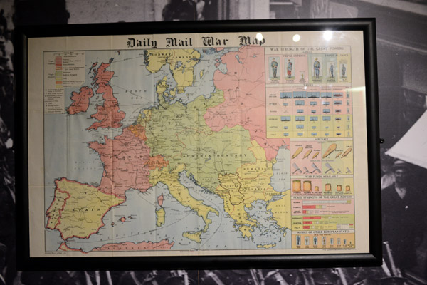 Daily Mail War Map, Royal Light Infantry Museum