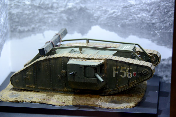 World War I tank, Royal Light Infantry Museum