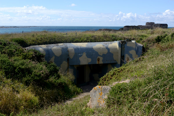 Camouflaged bunker of Sttzpunkt Rotenstein