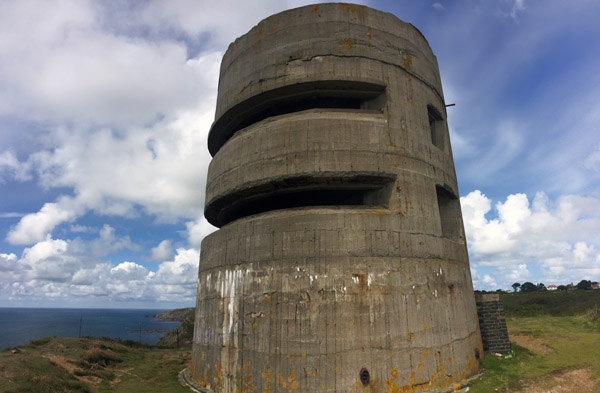 Prevote Observation Tower (M5) on the south coast of Guernsey