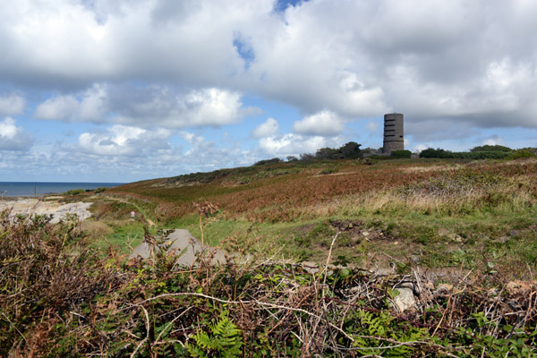 L'Ere Headland with Fort Saumarez, Guernsey