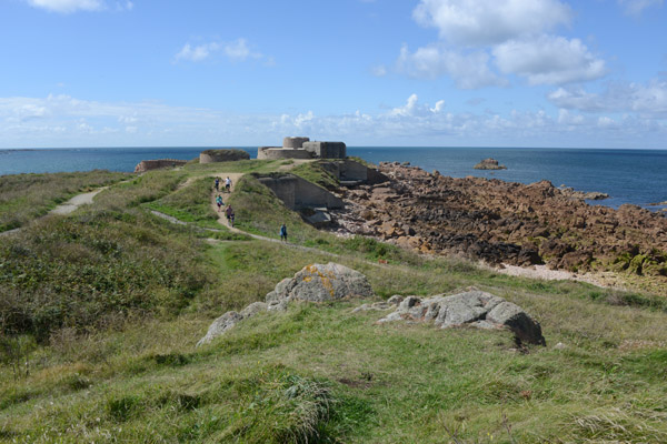 Fort Hommet, Vazon Bay, Guernsey