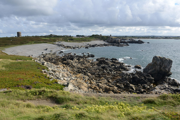 L'Ancresse Bay from Fort Le Marchant, Guernsey