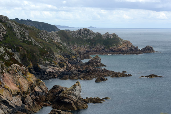 Rocky south coast of Guernsey, La Corbire, Forest Parish