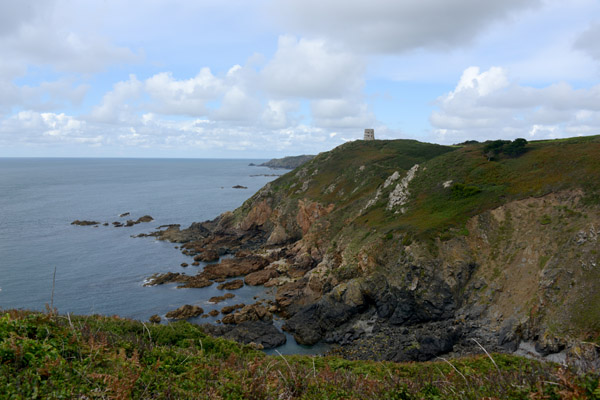 South Coast of Guernsey with the German Prevote Observation Tower (M5)