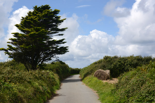Guernsey's quiet country lanes are idyllic for cycling