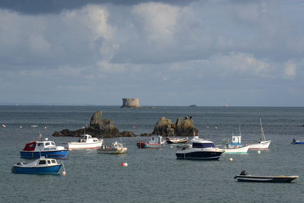 Fortified islet off Bordeaux Harbour, Vale Parish, Guernsey
