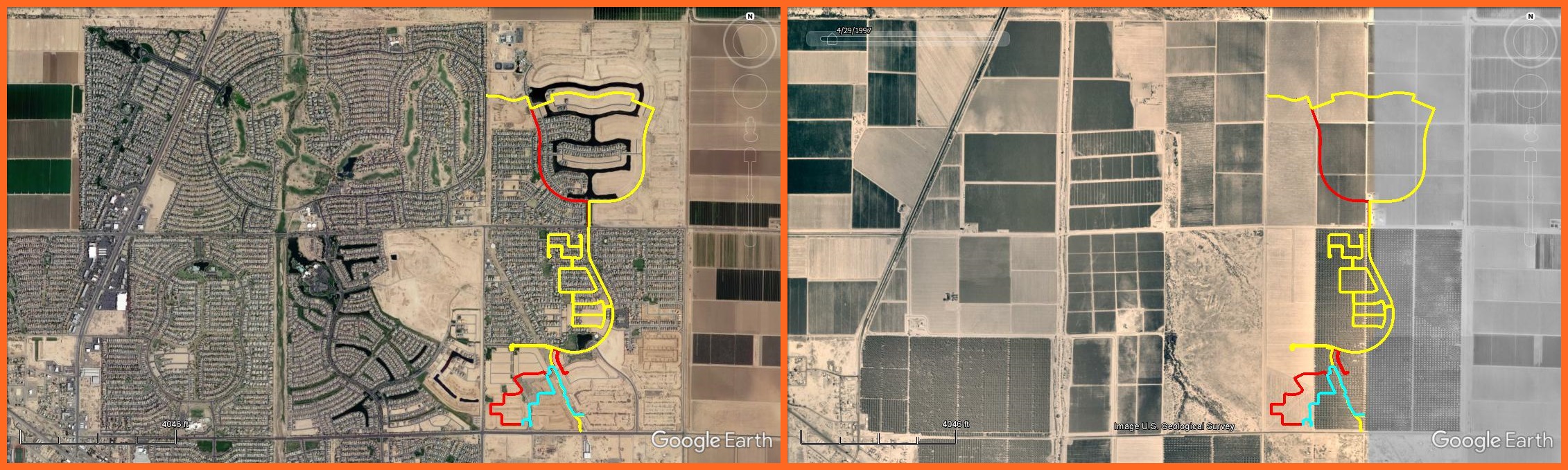 Maricopa in 2017 and 1997