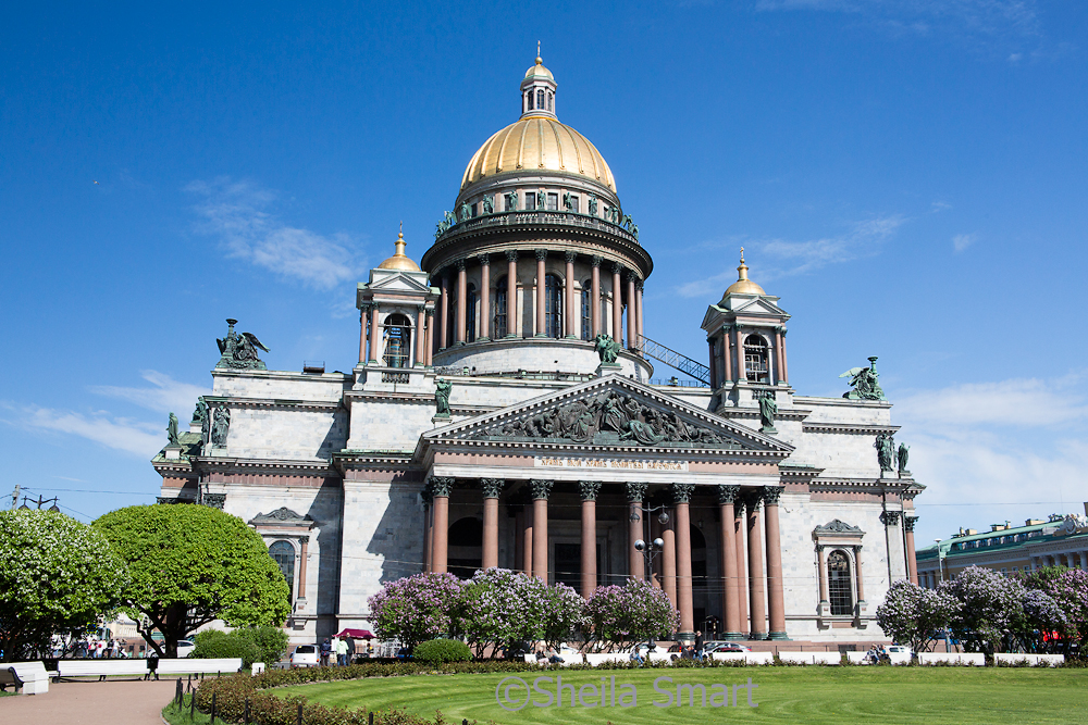 St Isaacs Cathedral, St Petersburg, Russia
