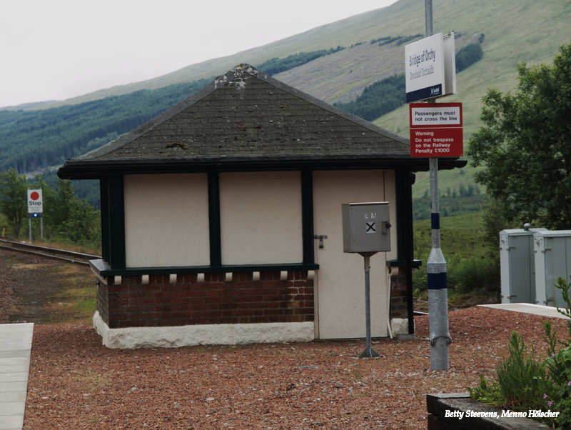 Bridge of Orchy - the station