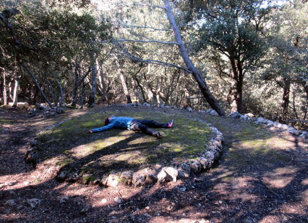 Day 4 Charcoal burning site on the descent to Valldemossa