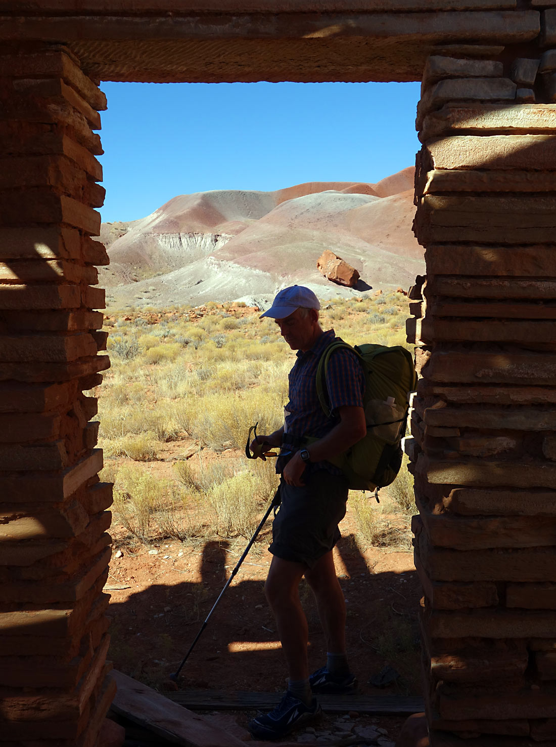 Old Mormon house by the Paria river