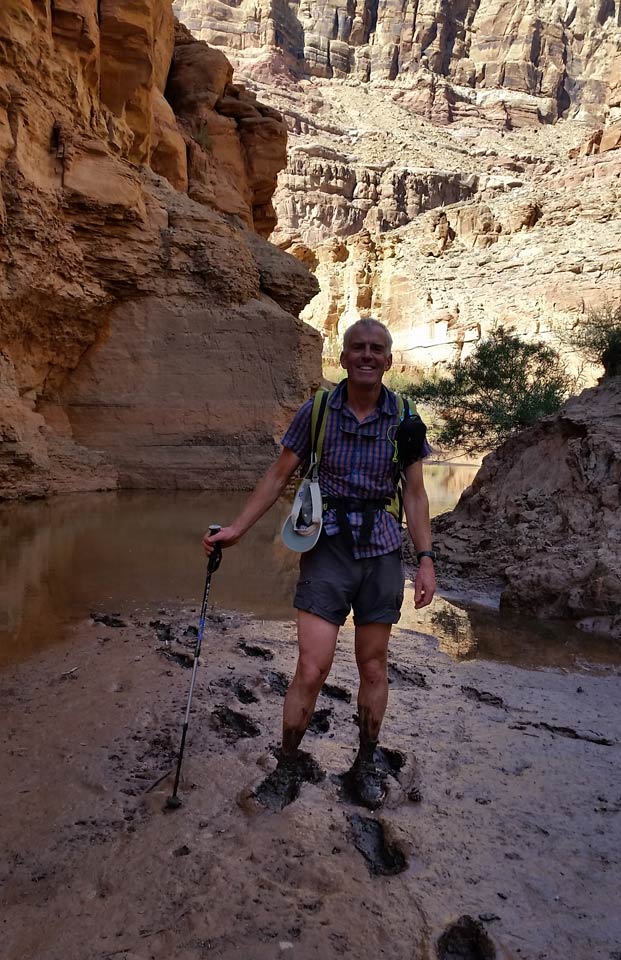 We near the Colorado river but were defeated by deep silt and mud left from the retreating Colorado water levels