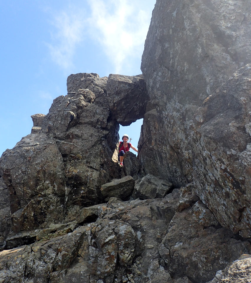 Jun 18 Sgurr nan Gillean west ridge descent