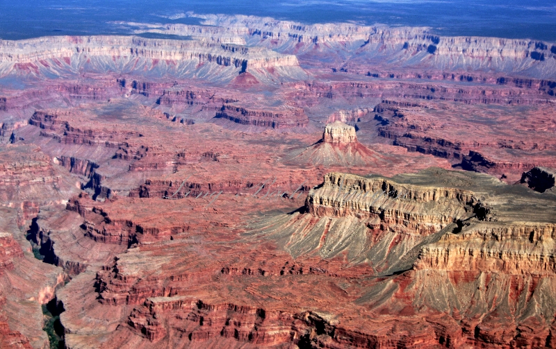 Flying over Grand Canyon National Park Arizona 096 