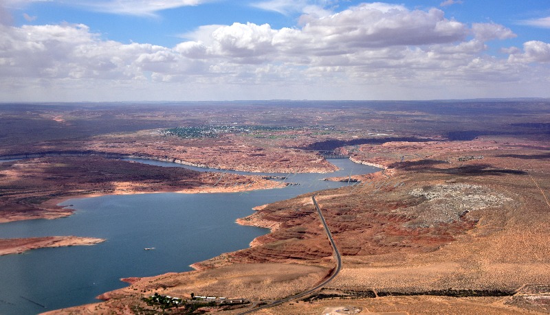 Glen Canyon Dam Lake Powell Page Arizona 189  