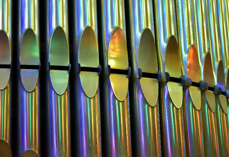 Organ pipes at La Sagrada Familia 212 