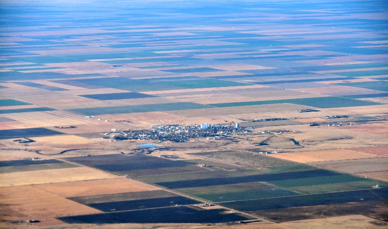 Tribune and Tribune Municipal Airport Kansas 168 