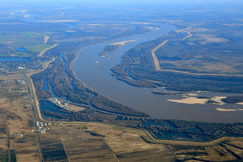 Mississippi River Stack Island Lake Providence Louisiana 020  