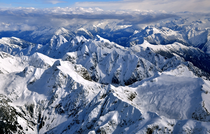 Picket Range in North Cascades National Park Washington 367  