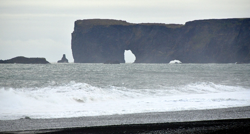 Dyrhlaey, the hill island with the door hole, Vik, Iceland 1476 