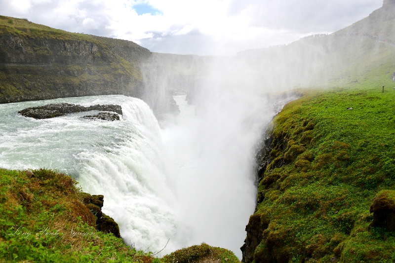 Gullfoss Waterfall and Hvita river, Iceland 606 