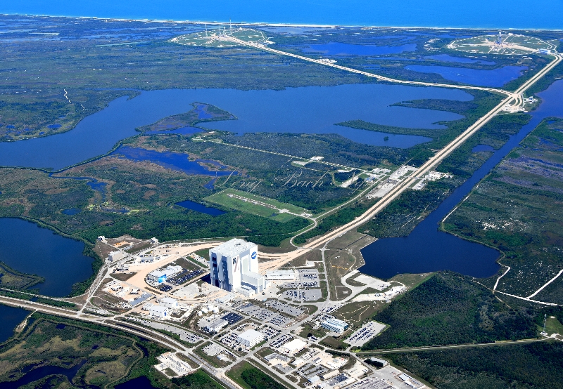 NASA Kennedy Space Center, Launch Complex 39, Launch Pad 39,  Vehicle Assembly Building, Florida 1188 