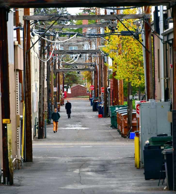 Alley in Bend Oregon 316 