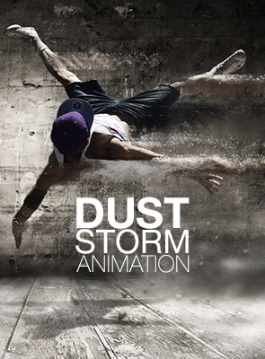 Animated Dust Storm Photoshop Effect