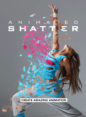 Animated Shatter Photoshop Effect