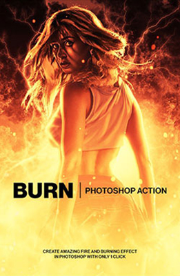 Burn Photoshop Effect / Effet Photoshop
