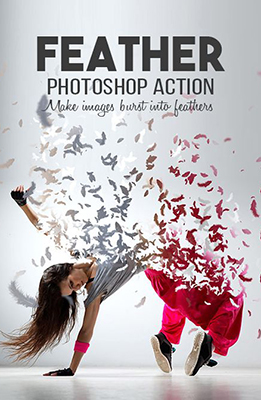 Feather Photoshop Effect / Effet Photoshop